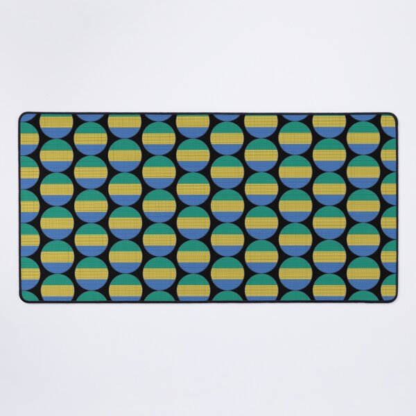 Item preview, Gabon Flag Rounded - Squares Pixel designed and sold by MoonElite.