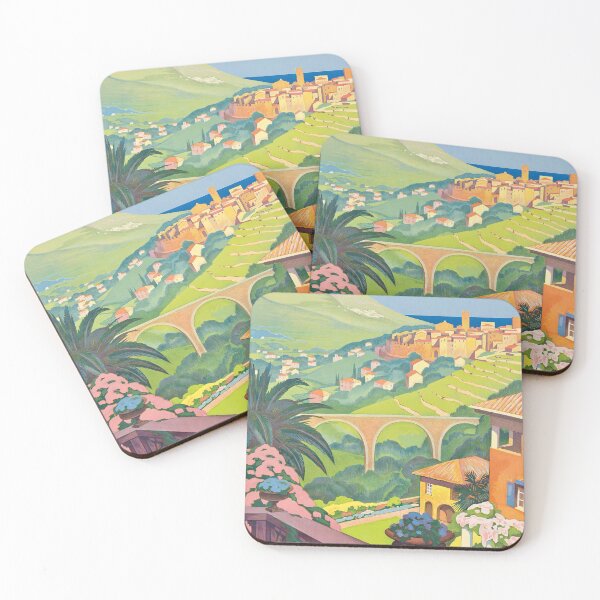 Item preview, Vence by Rodger Broder - Vintage Art designed and sold by RickE.