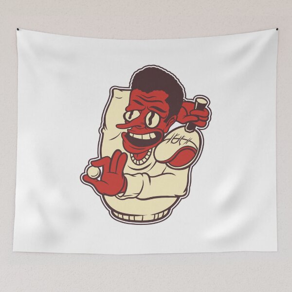 Item preview, Ping pong player cartoon  designed and sold by Cyrenaica 1949.