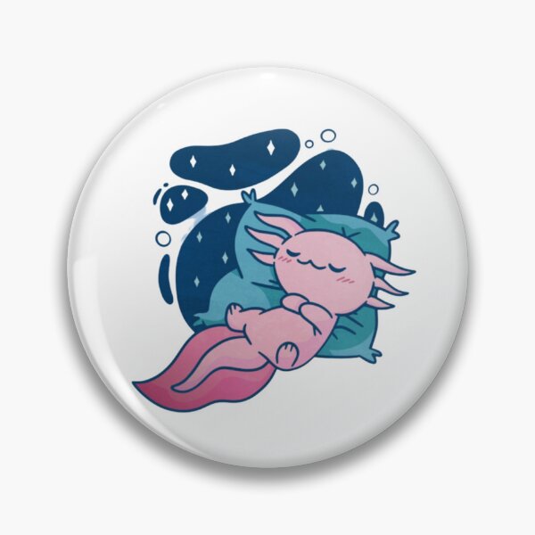 Item preview, Sleeping Axolotl designed and sold by Digital-Zoo.