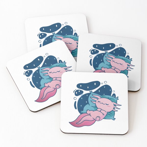 Item preview, Sleeping Axolotl designed and sold by Digital-Zoo.