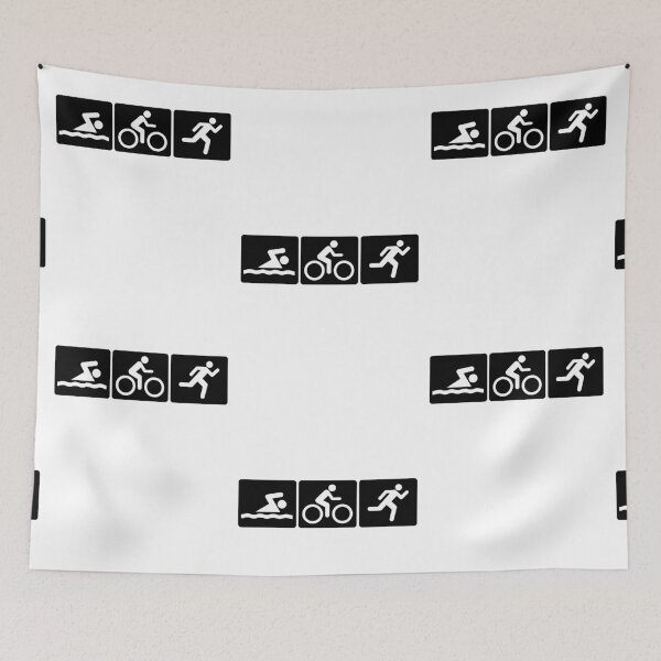 Item preview, Triathlon: Swim + Bike + Run designed and sold by nektarinchen.