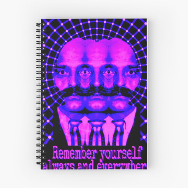 Item preview, Gurdjieff Quote Remember Yourself Always and Everywhere Motivational designed and sold by OptoFortuna.
