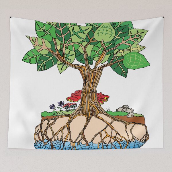 Item preview, Trees Drink from the Water Table - Climate Art! designed and sold by RhondaChase.
