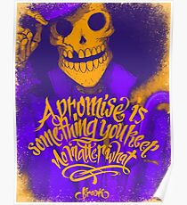 Humming Swordsman - quote Poster