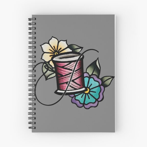 Item preview, Needle and Spool of Thread flowers designed and sold by degeneroot.