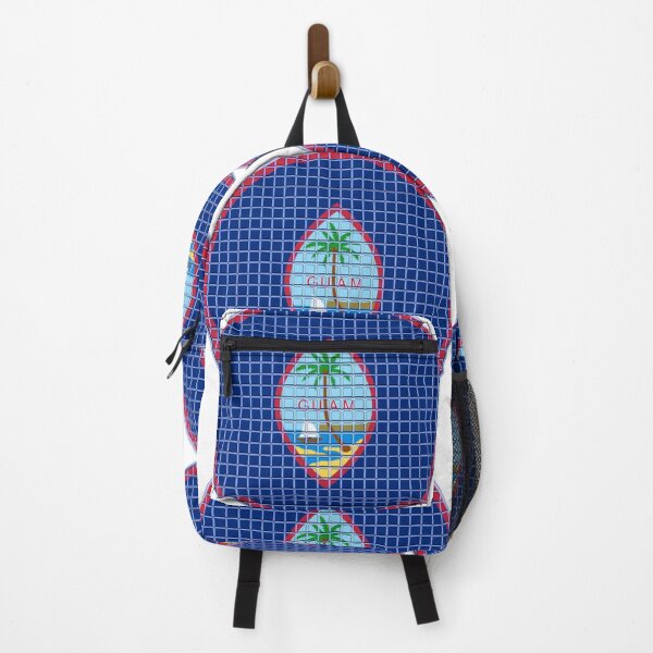 Item preview, Guam Flag Rounded - Squares Pixel designed and sold by MoonElite.