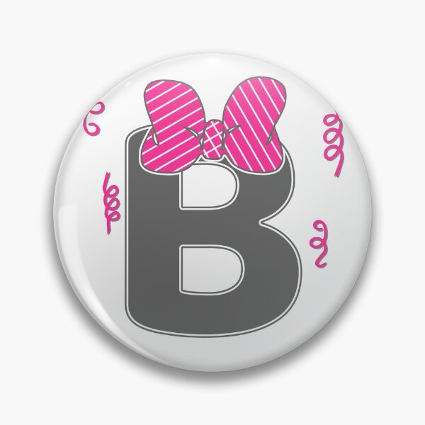 Item preview, Bows + Streamers Monogram B designed and sold by Owlies-Barn.