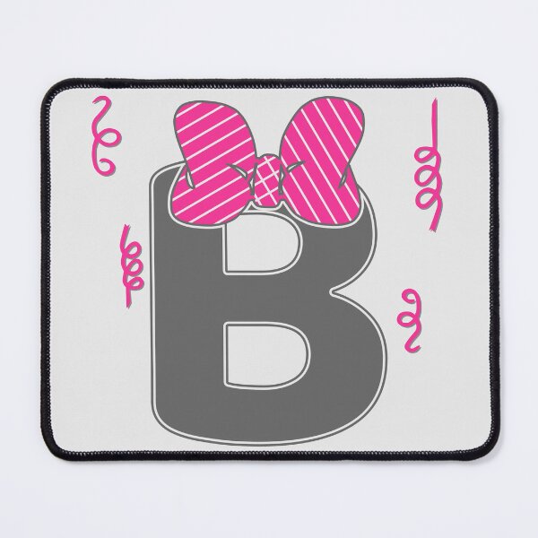 Item preview, Bows + Streamers Monogram B designed and sold by Owlies-Barn.
