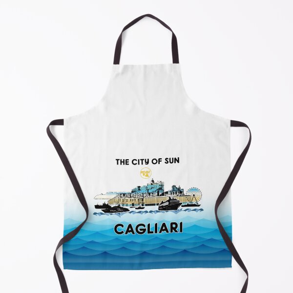 Item preview, Cagliari Sardegna Sardinia - The city of sun - Skyline designed and sold by miskaralise.
