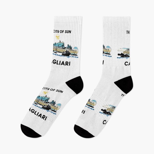 Item preview, Cagliari Sardegna Sardinia - The city of sun - Skyline designed and sold by miskaralise.