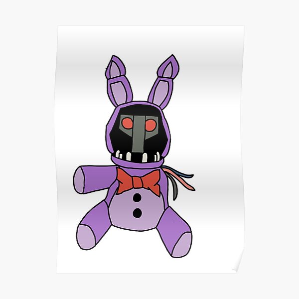 custom withered bonnie plush