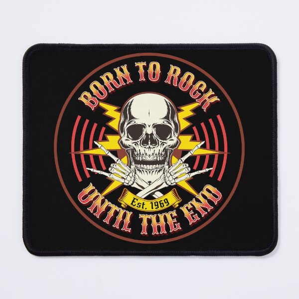 Item preview, Born To Rock Until The End Est.1969 designed and sold by Russ Selby.