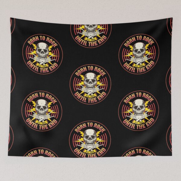 Item preview, Born To Rock Until The End Est.1969 designed and sold by Russ Selby.
