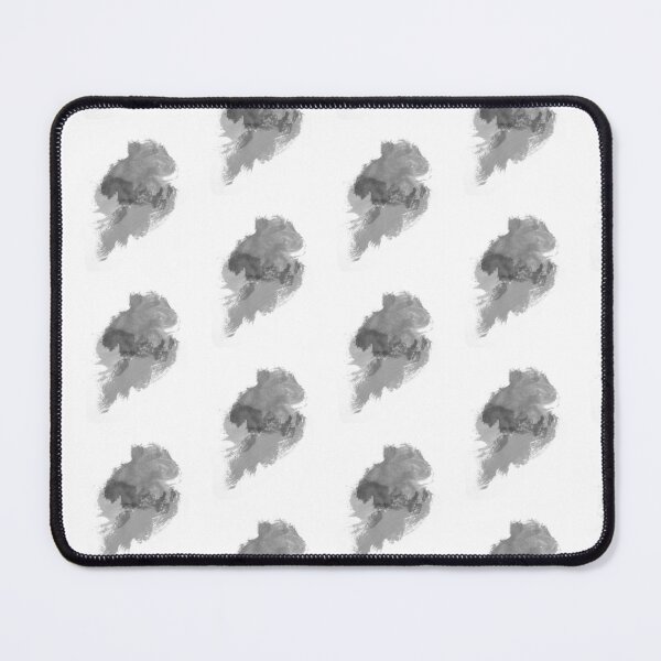 Item preview, Manchas de acuarela abstractas de nubes en blanco y negro designed and sold by Ankerd.