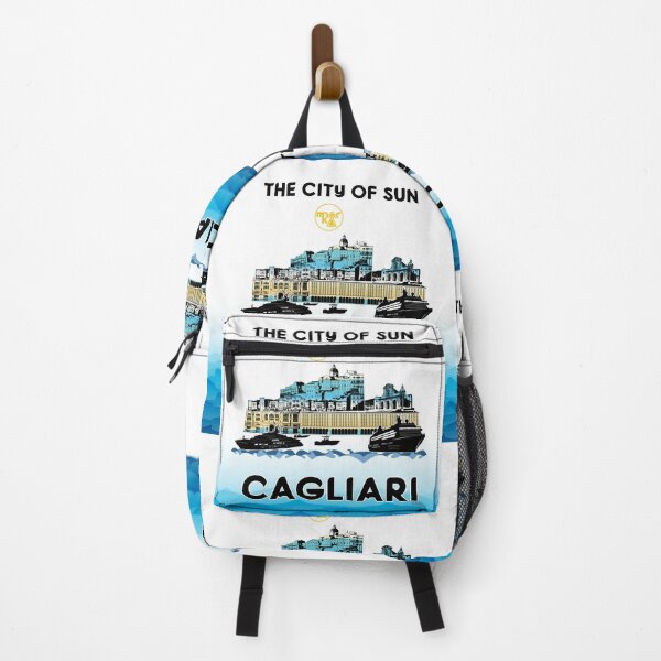 Item preview, Cagliari Sardegna Sardinia - The city of sun - Skyline designed and sold by miskaralise.