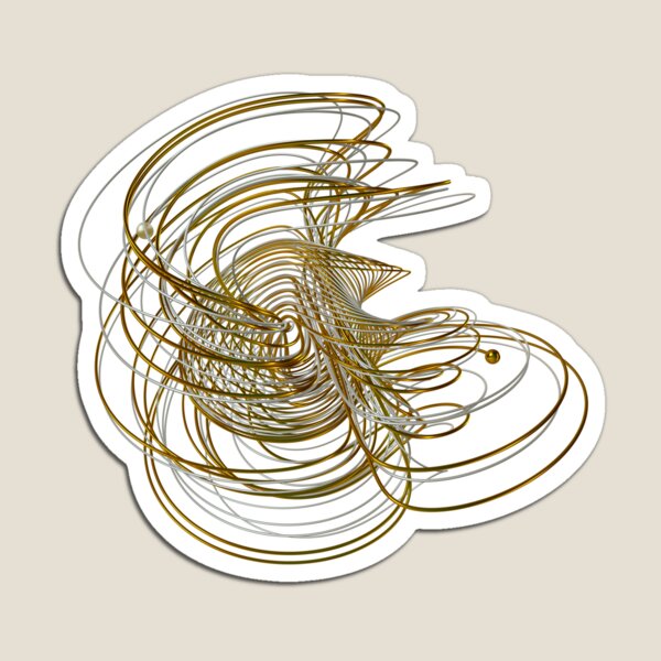 Item preview, Butterfly Effect - Chaos Theory, Nose-Hoover Chaotic Attractor  #10 designed and sold by thinkeccel.