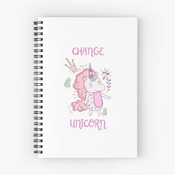 Item preview, Change Unicorn Pink Princess Happy Design designed and sold by AbiLeads.