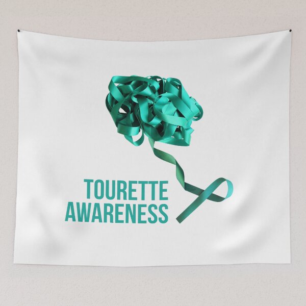 Item preview, Tourette Syndrome Awareness - Teal Ribbon designed and sold by DesignByLeo.