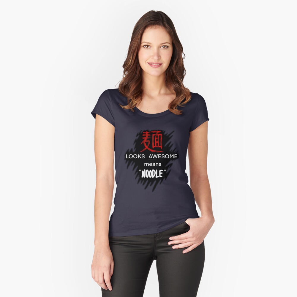 Item preview, Fitted Scoop T-Shirt designed and sold by BlazeraptorGirl.
