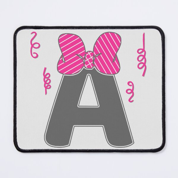 Item preview, Bows + Streamers Monogram A designed and sold by Owlies-Barn.