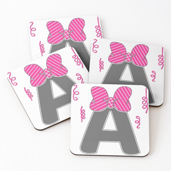 Item preview, Bows + Streamers Monogram A designed and sold by Owlies-Barn.