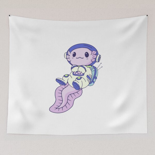 Item preview, Astronaut Axolotl designed and sold by Digital-Zoo.