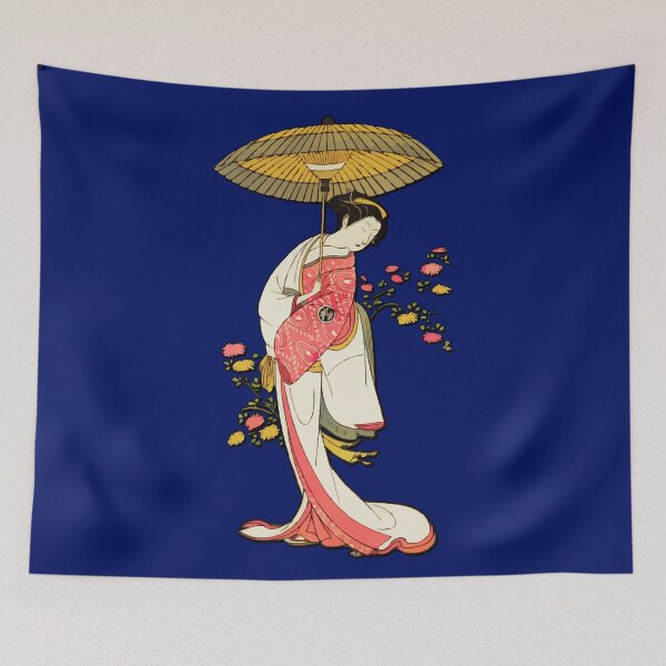 Item preview, Stylized fashionable geisha 芸者 designed and sold by Zanimations.