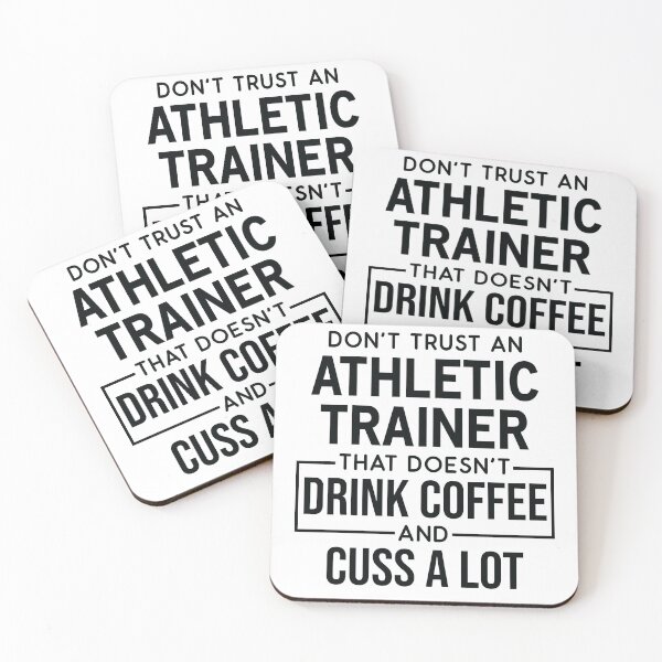 Item preview, Funny Athletic Trainer Cuss A Lot designed and sold by woodesigner.