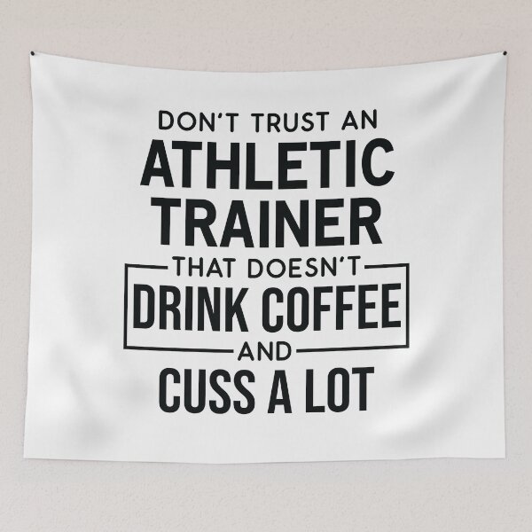 Item preview, Funny Athletic Trainer Cuss A Lot designed and sold by woodesigner.