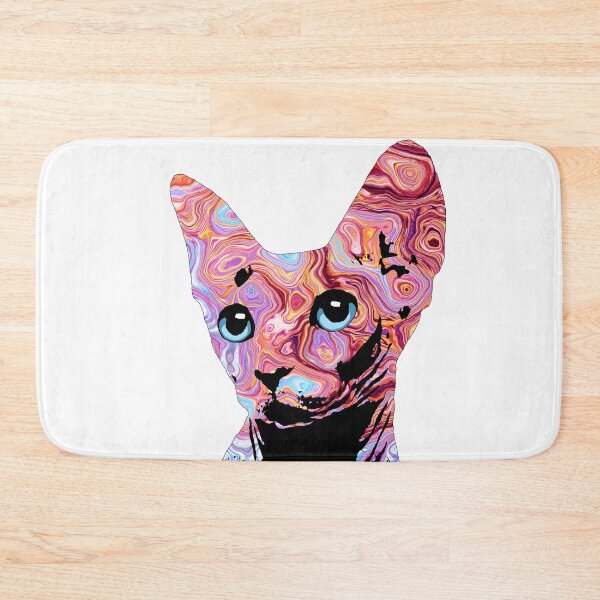 Item preview, Pinky Sphynx Cat 683 designed and sold by artbylucie.