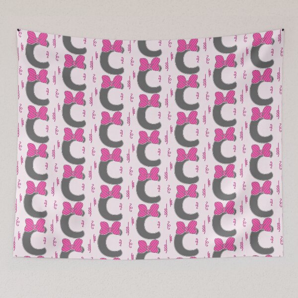 Item preview, Bows + Streamers Monogram C designed and sold by Owlies-Barn.