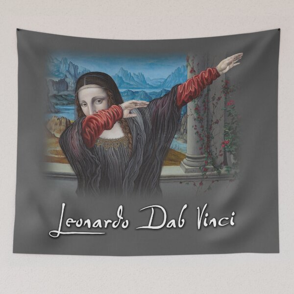 Item preview, Dabbing Mona Lisa designed and sold by StevenCrawley.