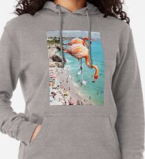 Flamingos am Strand #redbubble #decor Leichter Hoodie