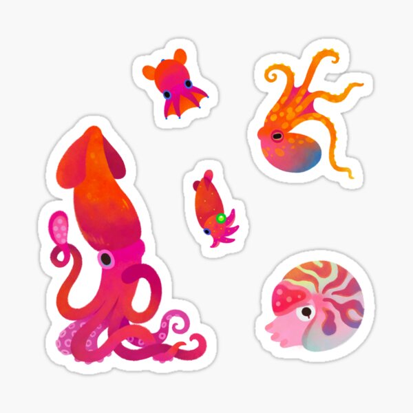 Cephalopod Sticker