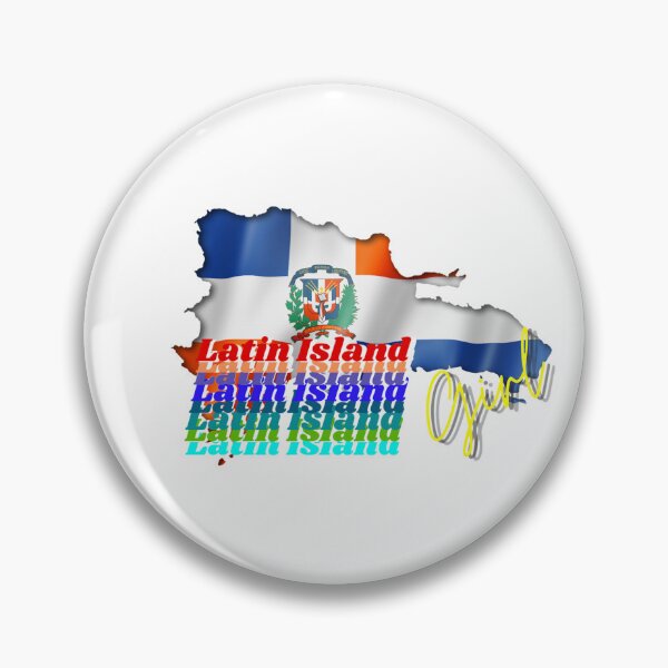 Item preview, Latin Island girl dominican republic map designed and sold by LatinLove22.