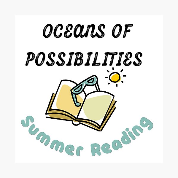 Item preview, Oceans Of Possibilities Summer Reading designed and sold by fadouades.