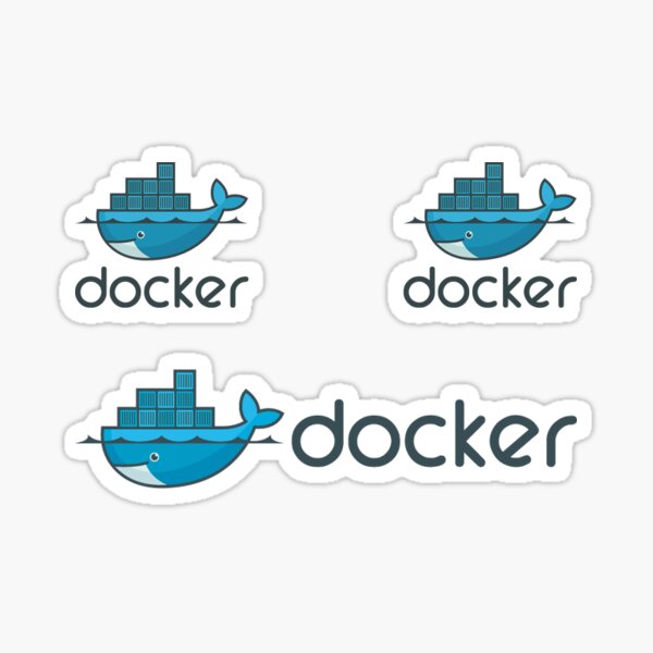 Docker Logo Strickers Sticker