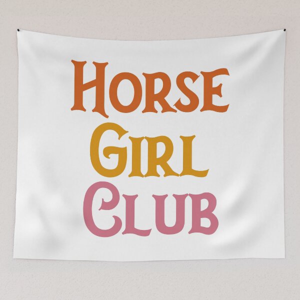 Item preview, Horse Girl Club - Equestrain Vintage Retro  designed and sold by ktthegreat.