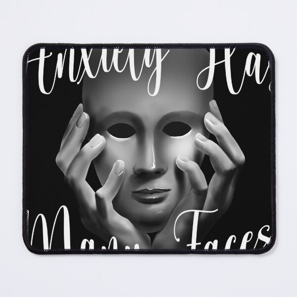 Item preview, Anxiety Has Many Faces designed and sold by Ketrinartistka.