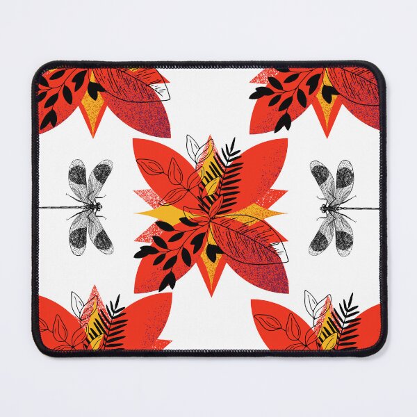 Item preview, Flowers and Dragon Flies designed and sold by NIKI-NIKOS.