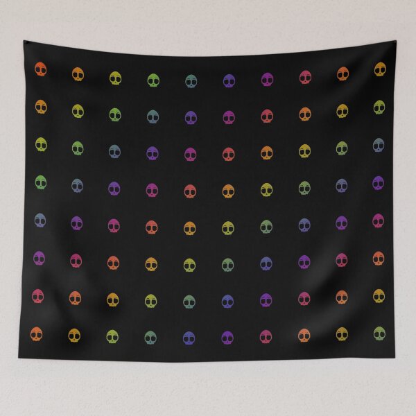 Item preview, Rainbow Skulls designed and sold by JMDesignHouse.