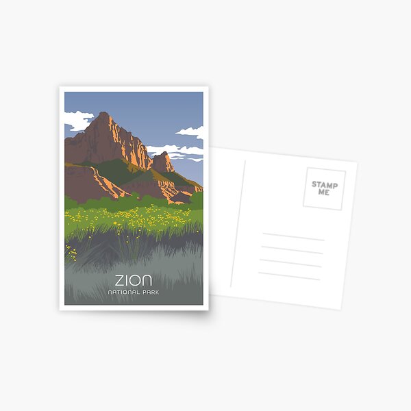 Zion National Park Postcard