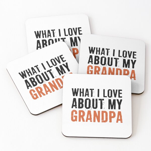 Item preview, What I Love About My Grandpa  designed and sold by ffishingteam.