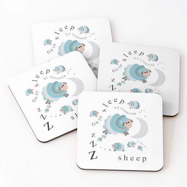 Item preview, Help to sleep by counting sheep. Cute kids pjs and nighwear range. Caroline Laursen original designed and sold by Caroline Laursen.