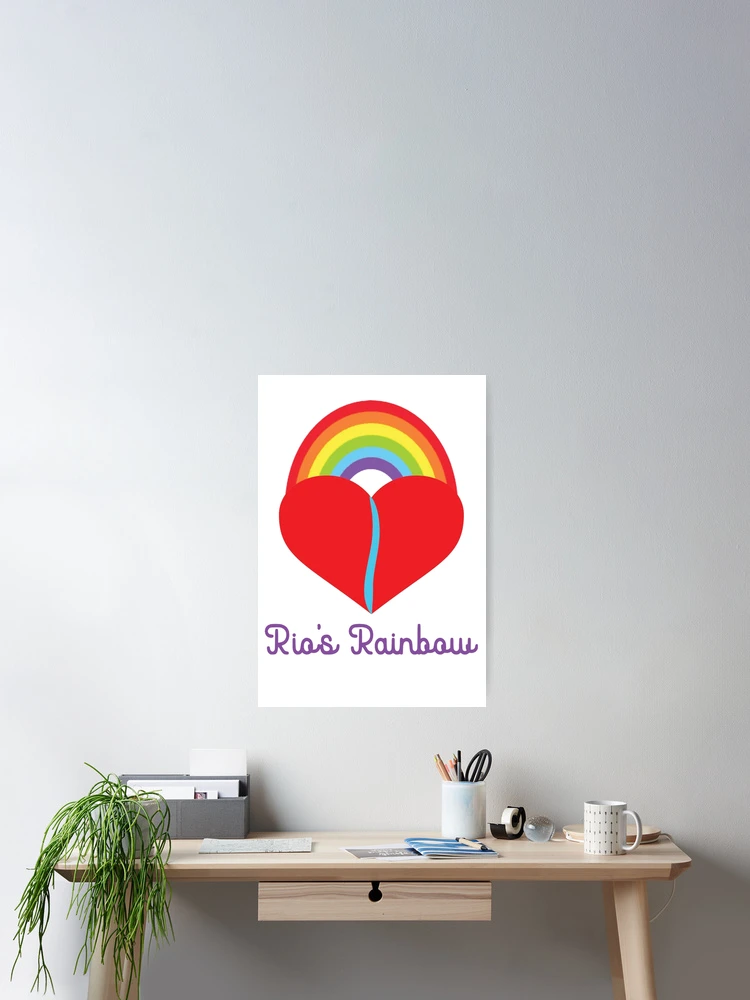 Thumbnail 2 of 3, Poster, Classic Rio's Rainbow designed and sold by RiosRainbowOrg.