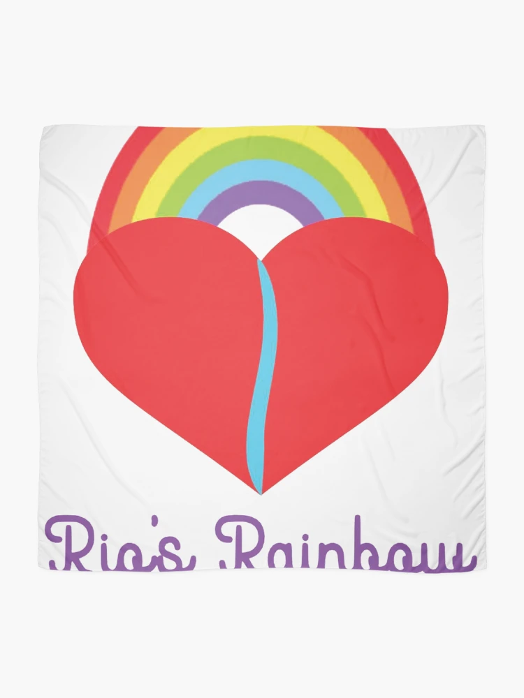 Thumbnail 2 of 3, Scarf, Classic Rio's Rainbow designed and sold by RiosRainbowOrg.