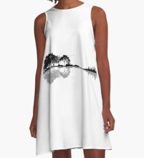 Nature Guitar A-Line Dress