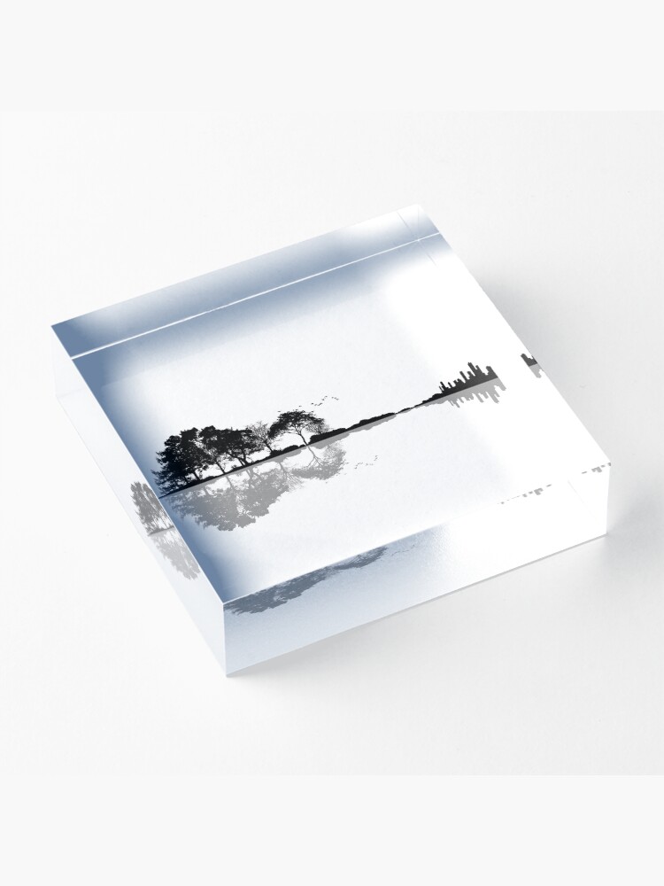 Alternate view of Nature Guitar Acrylic Block