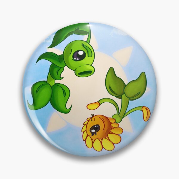 Item preview, Peashooter and Sunflower designed and sold by Pyreball.